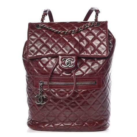 chanel salzburg backpack|CHANEL Glazed Calfskin Quilted Large Salzburg Backpack.